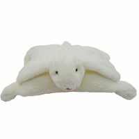 New design stuffed rabbit head pillow toy