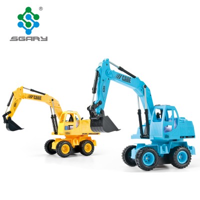 Multi-functional Friction Truck Friction Digger truck for kids