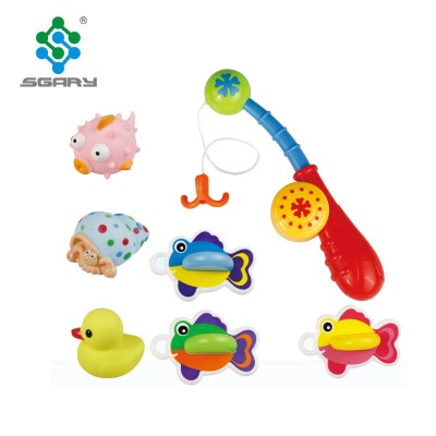 Baby Bath Toys Fishing Water game toys Early Educational Game Play Set for Children