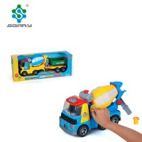 cheap price cute cartoon Friction Construction Toy Truck