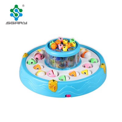 Baby Classic Fishing Toys Funny Educational Fishing toy with music and lights