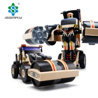 Wholesale dancing music light rc robot car Deformation robot