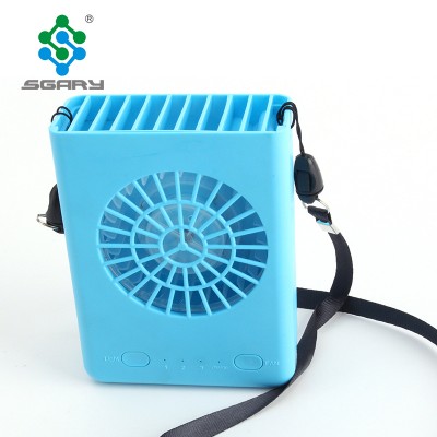 Traveling Household Office Mini USB Rechargeable Fan With Flash Light Portable Fan