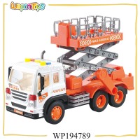 made in China large scale road administration toy trucks plastic kids friction toy truck manufacturers